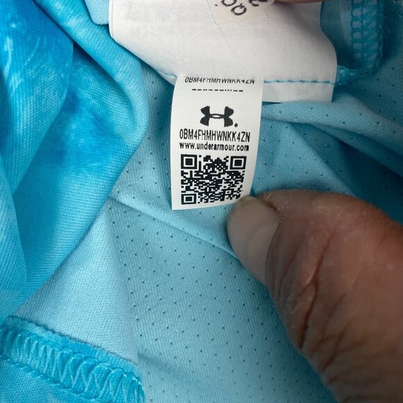 Under Armour Men's Fishing Long‎ Sleeve Tee.Blue, Loose Fit. Lightweight. Large - Picture 9 of 12